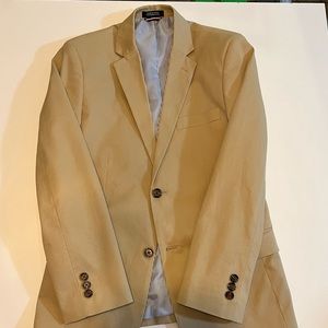 Tommy Hillfiger camel two button blazer